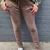 Wednesday Lulu Pants Zip Cargo Jogger | Fango | WL12