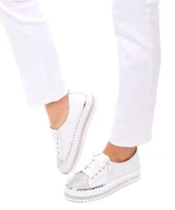 Ameise Shoes Sky Lace Up Sneaker | White | AM3