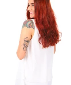 Frank Lyman Tops Chiffon V Neck Top - Off White