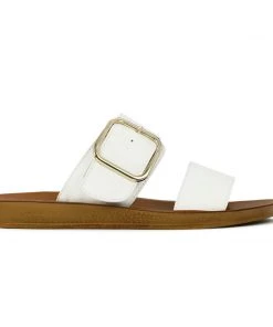 Los Cabos Shoes Doti Sandal - White - LC1 5 Los Cabos Shoes Doti Sandal - White - LC1