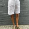 Cindy G Cindy Linen Shorts | White | CG8
