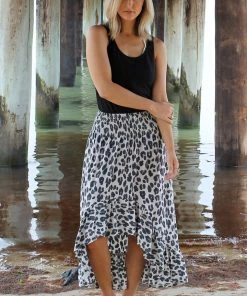 Bijou Resort Wear Wild & Free Skirt | Safari | B1s