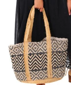 Holiday Morocco Bag | Black Resort Wear