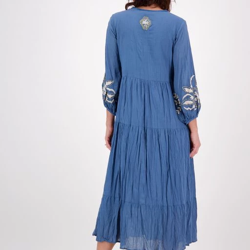 Lula Soul Resort Wear Sami Maxi Dress | Blue Slate | Ls41 3 Lula Soul Resort Wear Sami Maxi Dress | Blue Slate | Ls41
