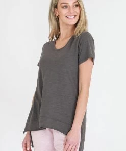 3RD STORY Brighton Tee | Charcoal | 3RD3