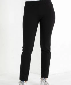 Marco Polo Pull On Ponte Pants | Black | MP2