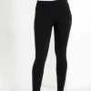 Marco Polo 7/8 Ponte Legging | Black | MP3