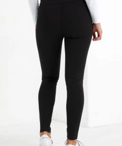 Marco Polo 7/8 Ponte Legging | Black | MP3