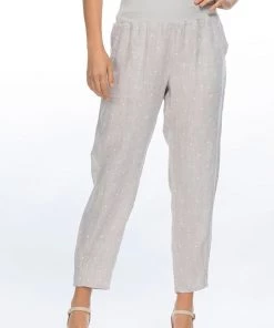 Gordon Smith Jersey Waist Pull On Spot Linen Pants 11 Gordon Smith Jersey Waist Pull On Spot Linen Pants