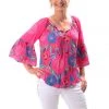 Lula Soul Tops Zane Top | Pink | LS10s