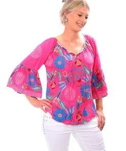 Lula Soul Tops Zane Top | Pink | LS10s 5 Lula Soul Tops Zane Top | Pink | LS10s