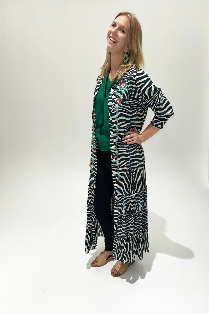 Rubyyaya Zanzibar Maxi Dress | Navy | Ry40 Clothing 4 Rubyyaya Zanzibar Maxi Dress | Navy | Ry40 Clothing