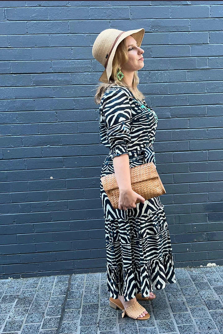 Rubyyaya Zanzibar Maxi Dress | Navy | Ry40 Clothing 2 Rubyyaya Zanzibar Maxi Dress | Navy | Ry40 Clothing