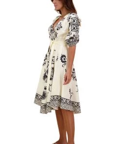 Rubyyaya Zari Dress | White | RY42 5 Rubyyaya Zari Dress | White | RY42