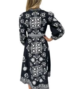 Rubyyaya Zari Maxi Dress | Navy | RY41