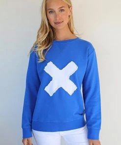 EST 1971 Zebra Cross Cotton Windy | Royal Blue | EST1 Clothing